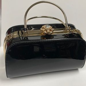 Gramercy & Grand Patent Leather Lux Handbag